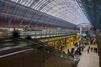 St Pancras, after the rush hour