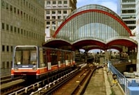 Canary Wharf Station, Docklands Light Railway, London