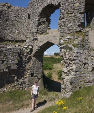 Pennard Castle, Gower