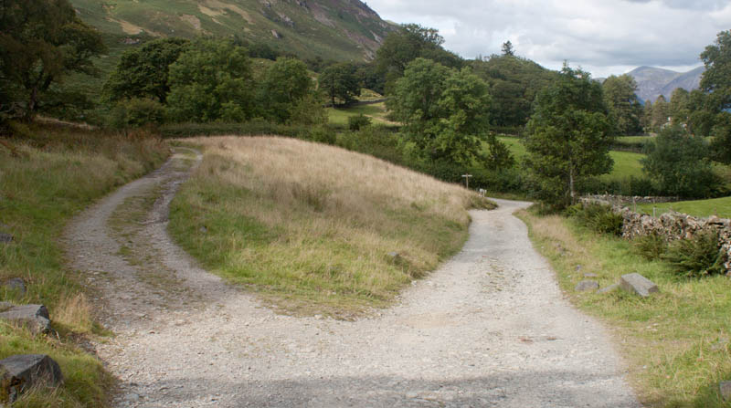 path towards Grange in Borrowdale
