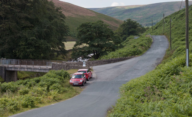 Trough Road near Hareden Farm