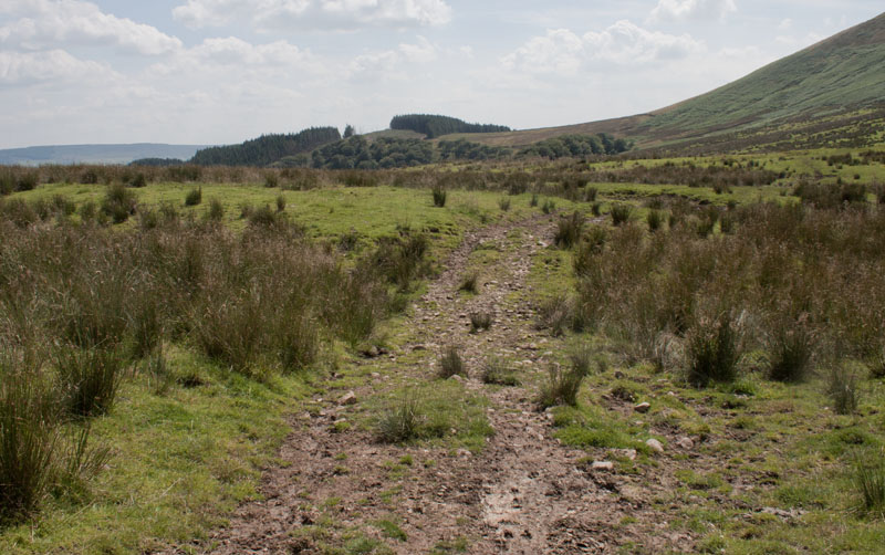 between Mellor Knoll and Totridge