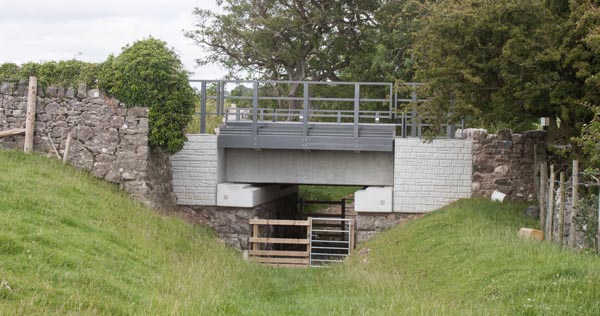 bridge under railway near Wyke Farm