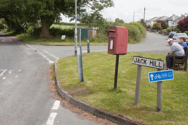 junction of Jack Hill, Holme Lane and Kirkhead Road