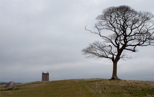 walking towards the Cage, Lyme Park