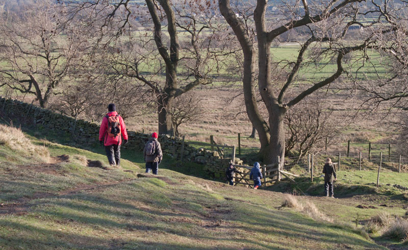 path from Hollins Cross to Castleton