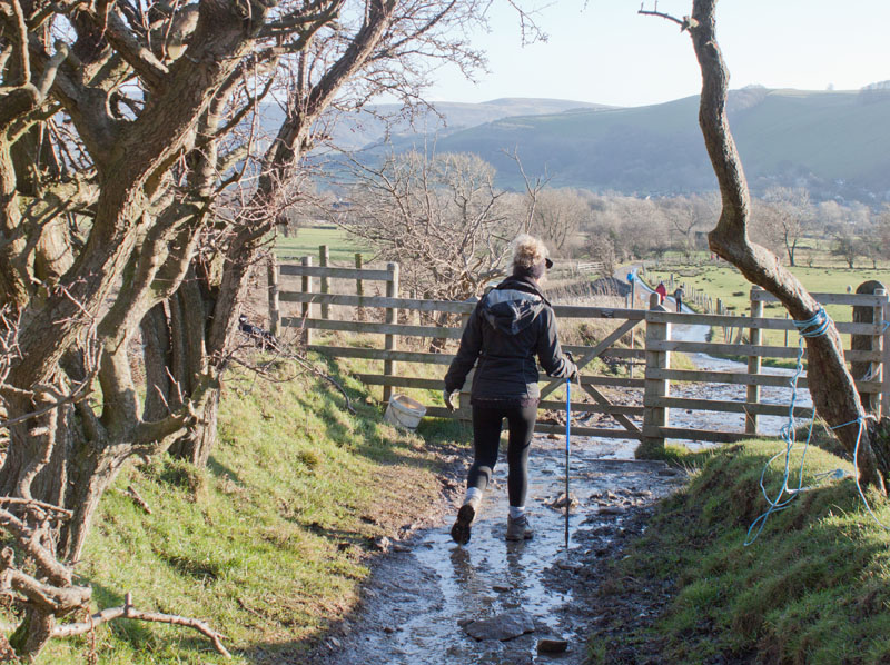 path from Hollins Cross to Castleton