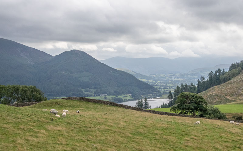 view to southern end of Bassenthwaite Lake