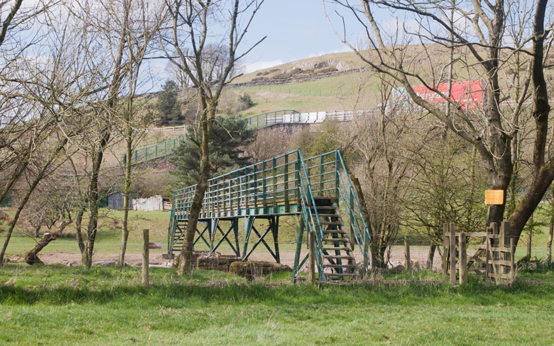 footbridge over River Lune