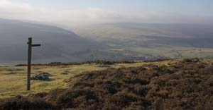 View towards Arncliffe and Littondale - prints of this picture are available for sale - click for details