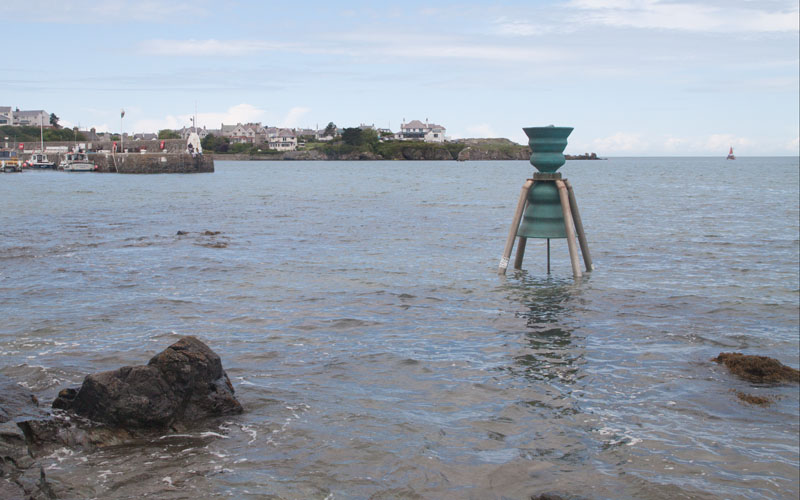 St Patrick's Bell, one of more than half a dozen Time and Tide Bells around the British coast