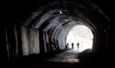 Chee Tor No2 Tunnel on the Monsal Trail