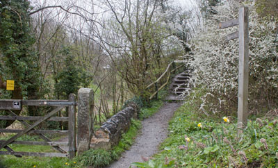 entrance to Cheedale Nature Reserve