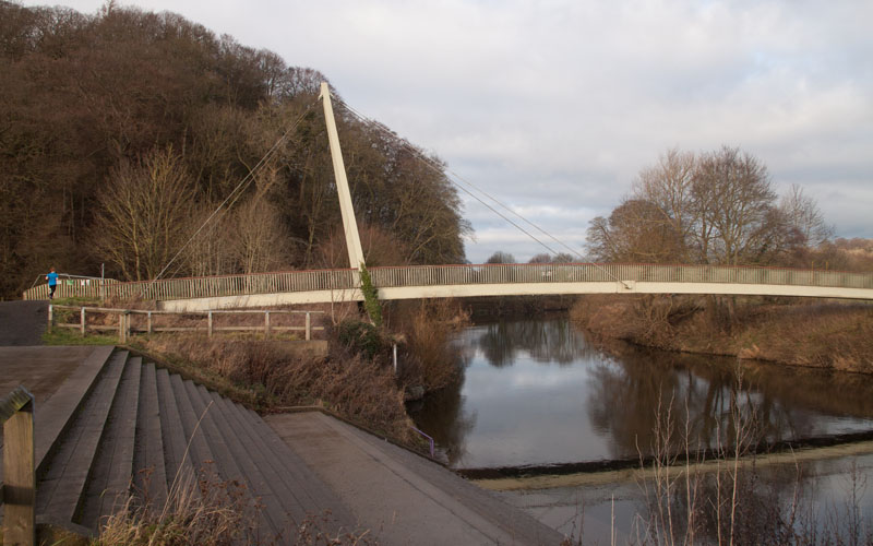 footbridge over River Wear