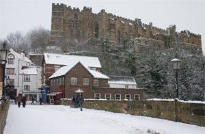 View of Durham Castle from Framwelgate Bridge