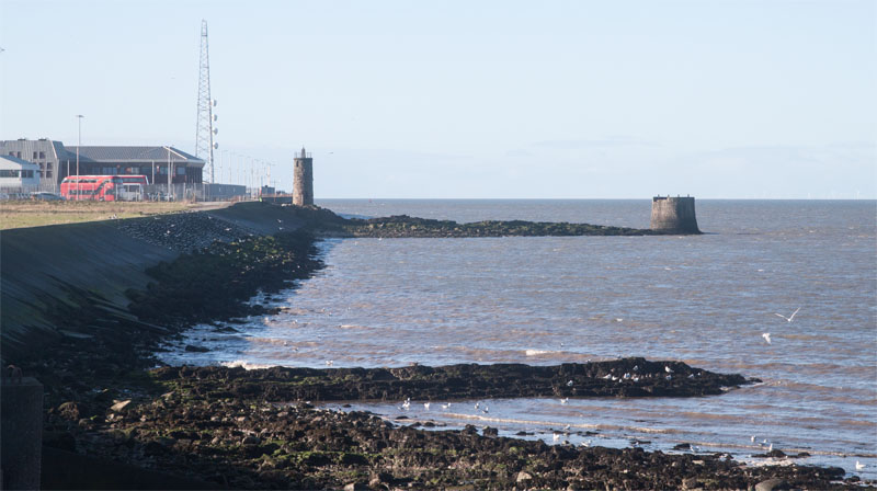 Heysham Harbour north wall