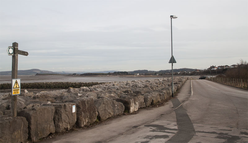 Lancashire Coastal Way footpath