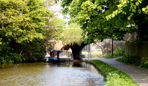Lancaster Canal, outskirts of Lancaster