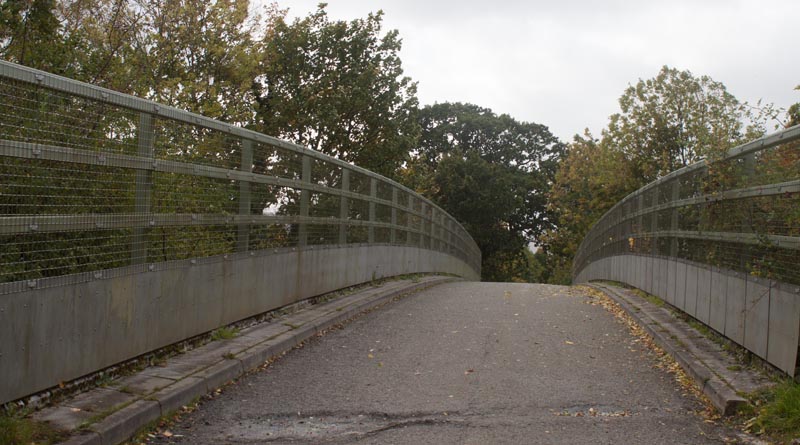 footbridge over A66