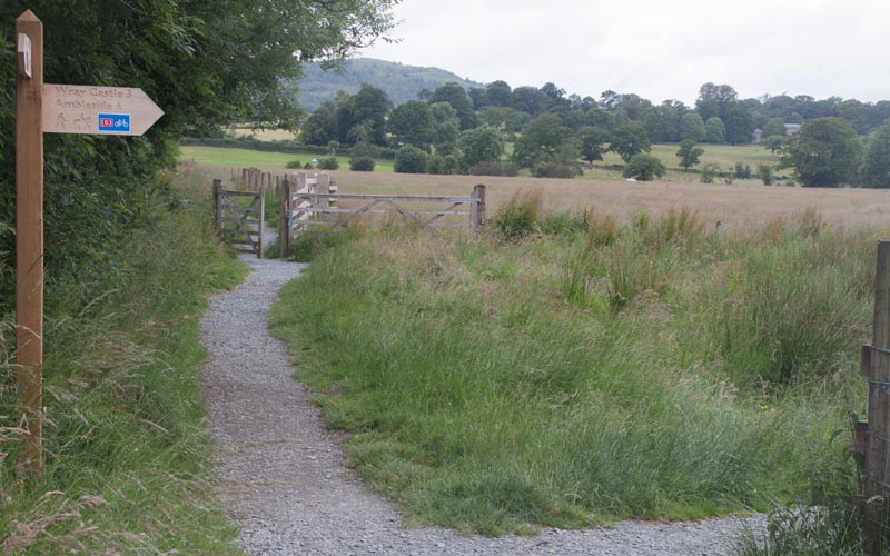 path from Hawkshead to Colthouse