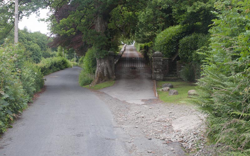 minor road near Gillbank