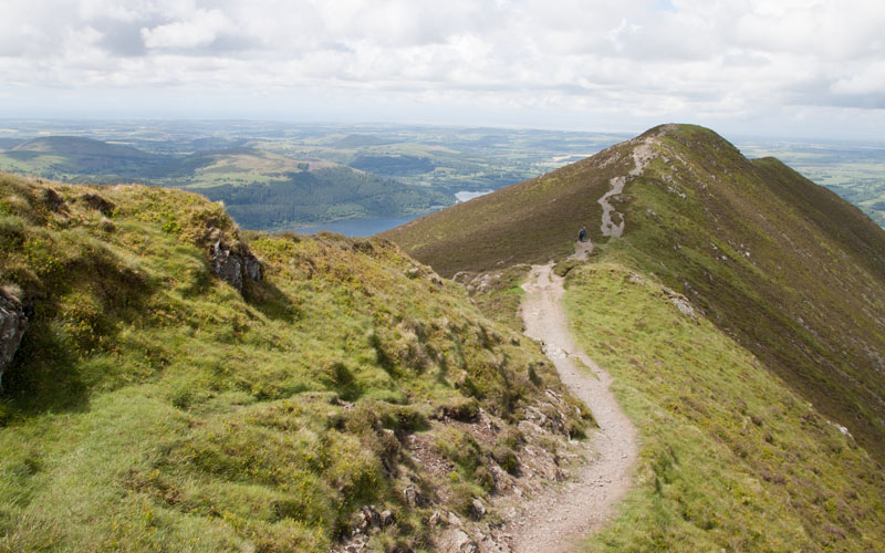 descent from Ullock Pike
