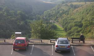 View from Monsal Head Hotel