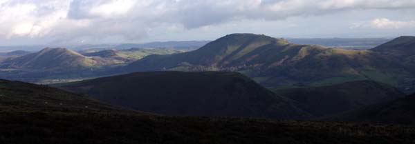 view from Long Mynd