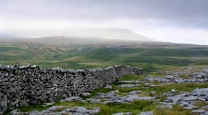 looking back towards Ingleborough