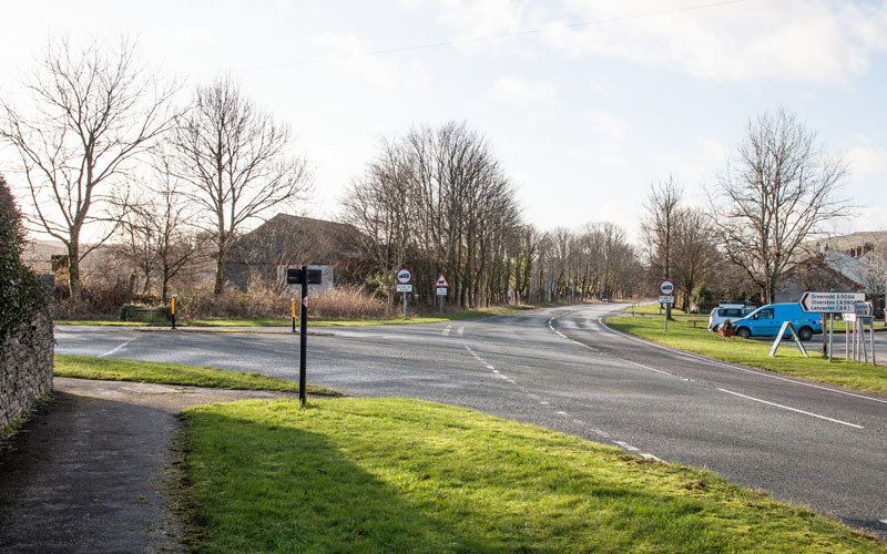 Torver - junction of A593 & A5084
