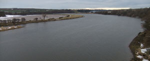 the River Tweed from the A1, looking east