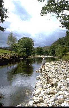 [photograph of view looking south along River Ribble]