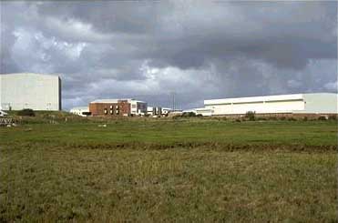 [photograph of British Aerospace factory, Warton]