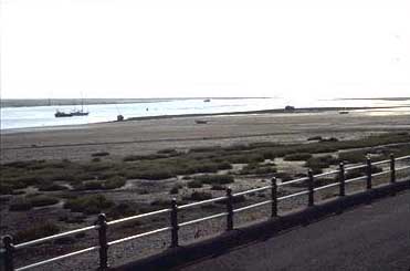 [photograph taken looking out to sea]