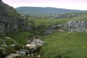 [photograph: Alum Pot, Ribblesdale